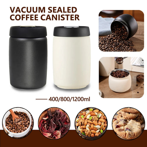Coffee Sealed Can Stainless Steel Manual