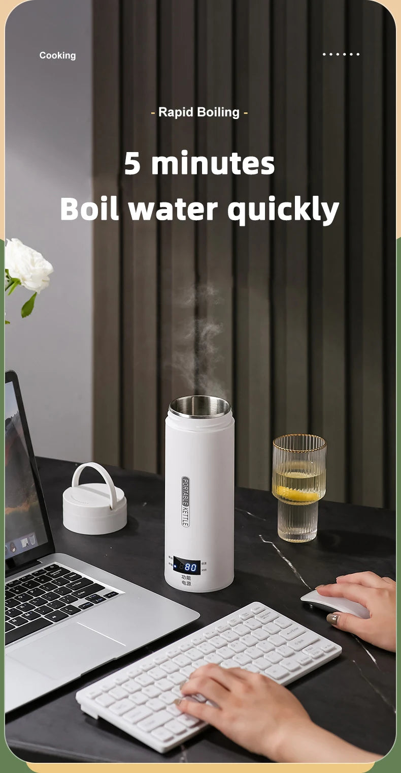 Electric Kettle Travel Boil Water