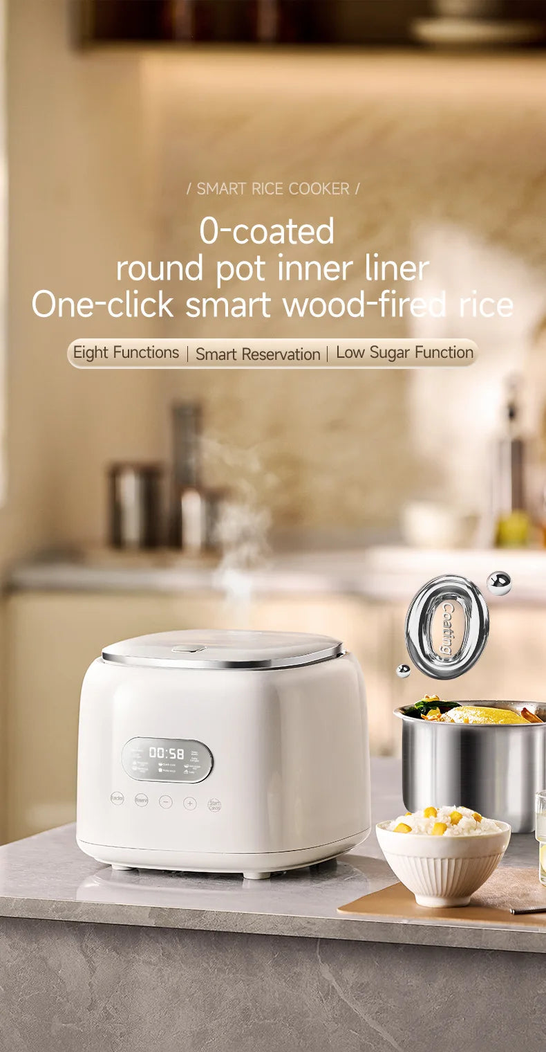 Smart Rice Cooker 8-Intelligent Programme