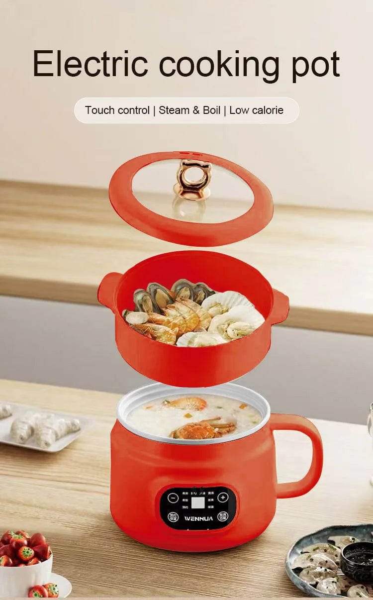 Mini Low-Sugar Rice cooker Food steamer Hot pot Electric cooking pot Non-stick Skillet Multi cooker Low calorie diet cookeware
