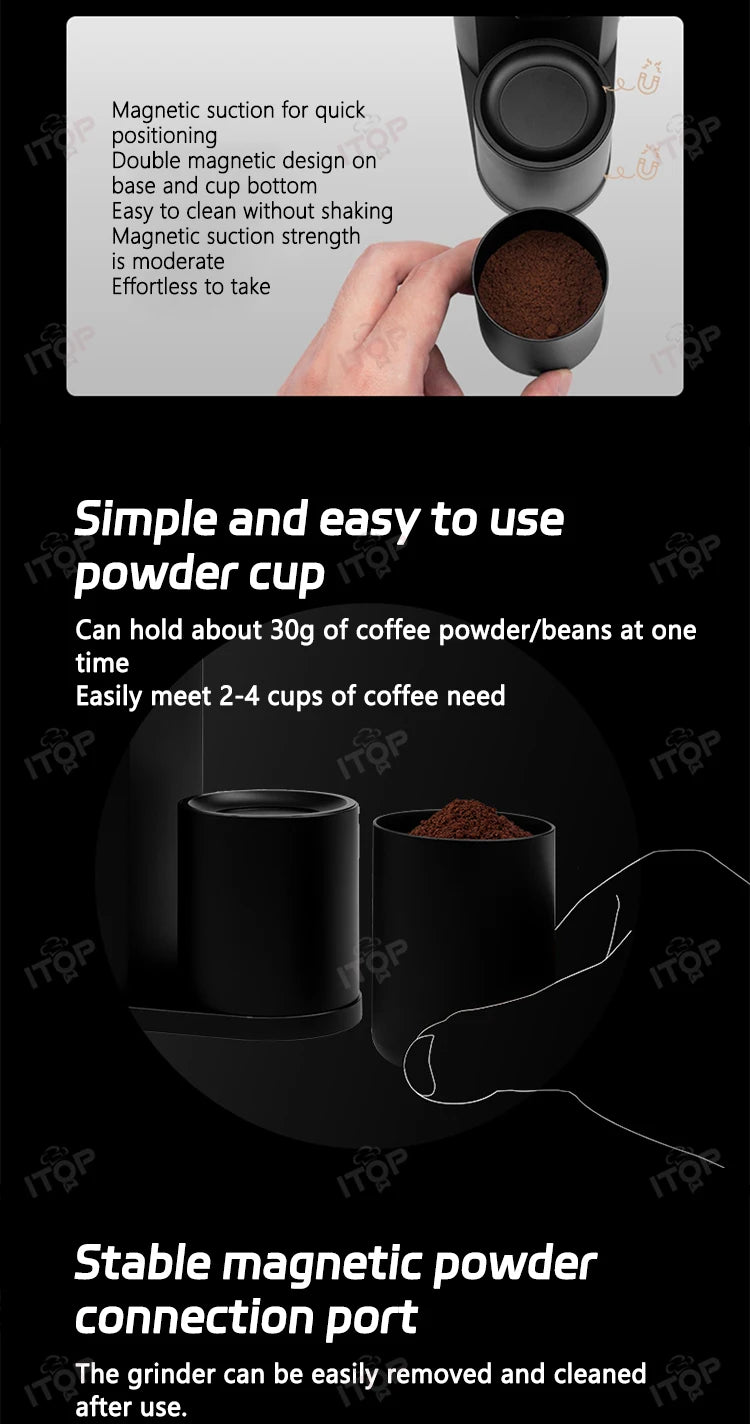 Coffee Grinder 48mm 7-core Stainless