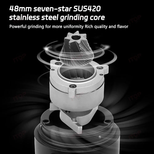 Coffee Grinder 48mm 7-core Stainless