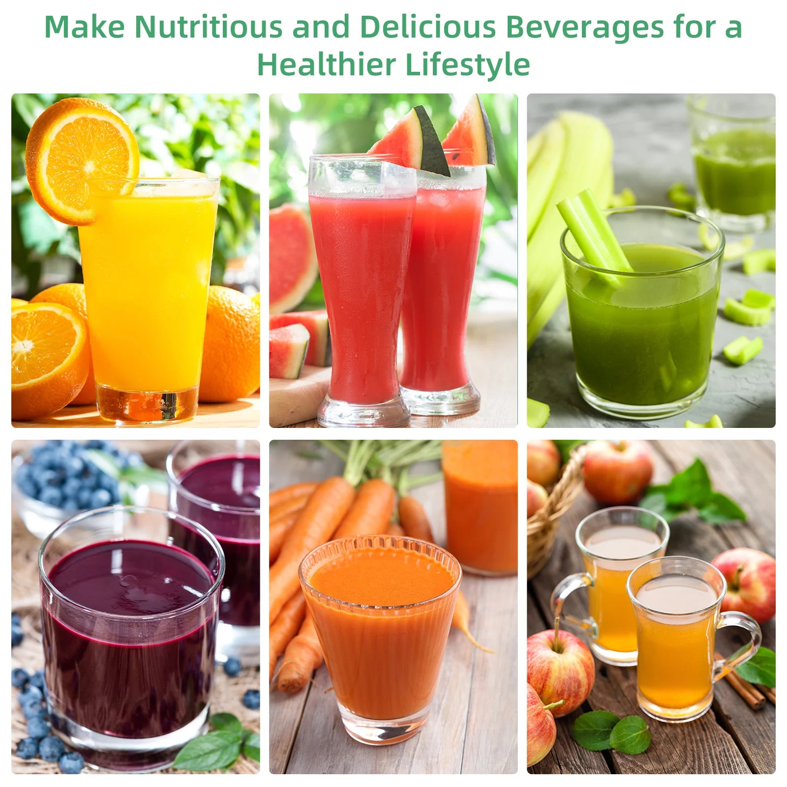 BioloMix Cold Press Juicer with 78mm Feed Chute