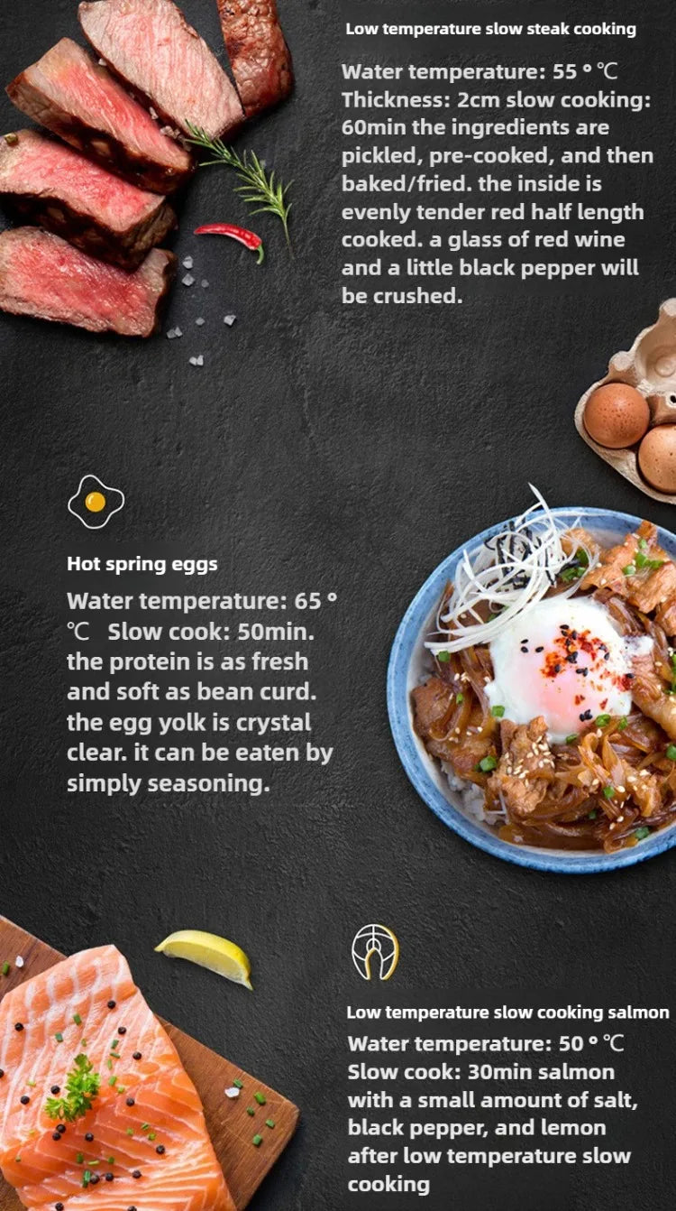 Vacuum Sous Vide Smart Slow Cooker