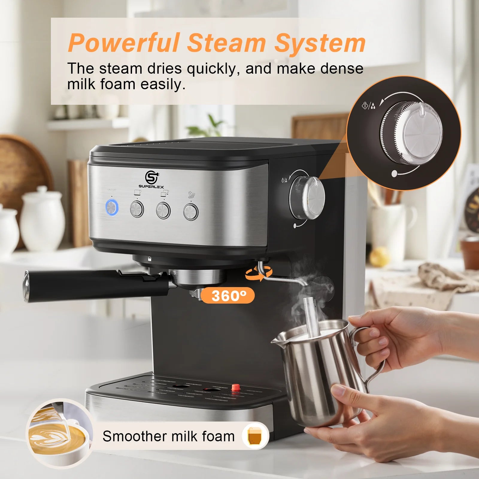 Automatic Italian Coffee Machine