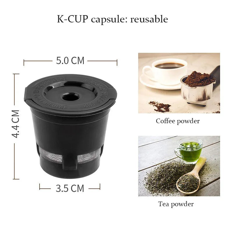110V/220V K-Cup Capsule Coffee Maker American Style Small Capsule Coffee Machine Home Coffee Powder Brewing Machine