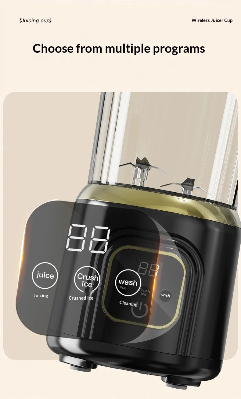 Household Juicer Blender Dual-blade