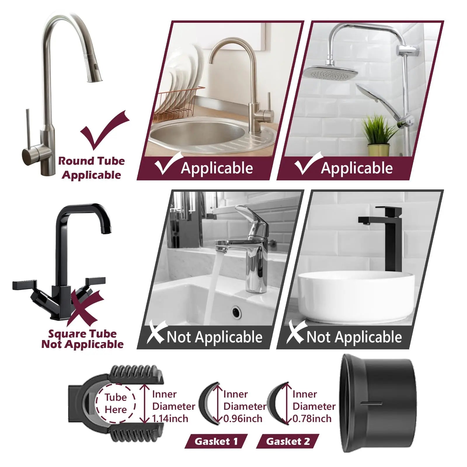 Kitchen Sink Faucet Organizer,3in1 Kitchen Faucet Organization Rack - Dish Sponge Holder, Multi-Function Storage Caddy Rack