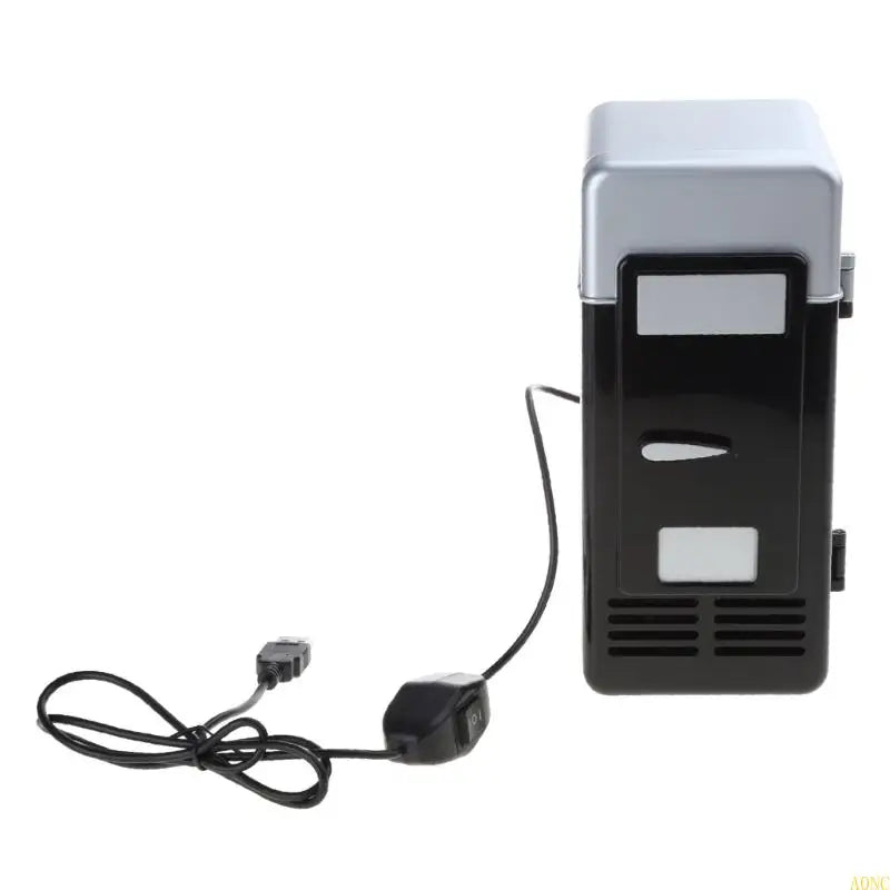 A0NC Mini Car Fridge Cool Heat Cooler And Warmer Box Home Office Car Freezer