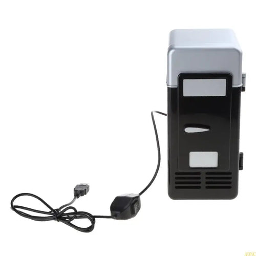 A0NC Mini Car Fridge Cool Heat Cooler And Warmer Box Home Office Car Freezer
