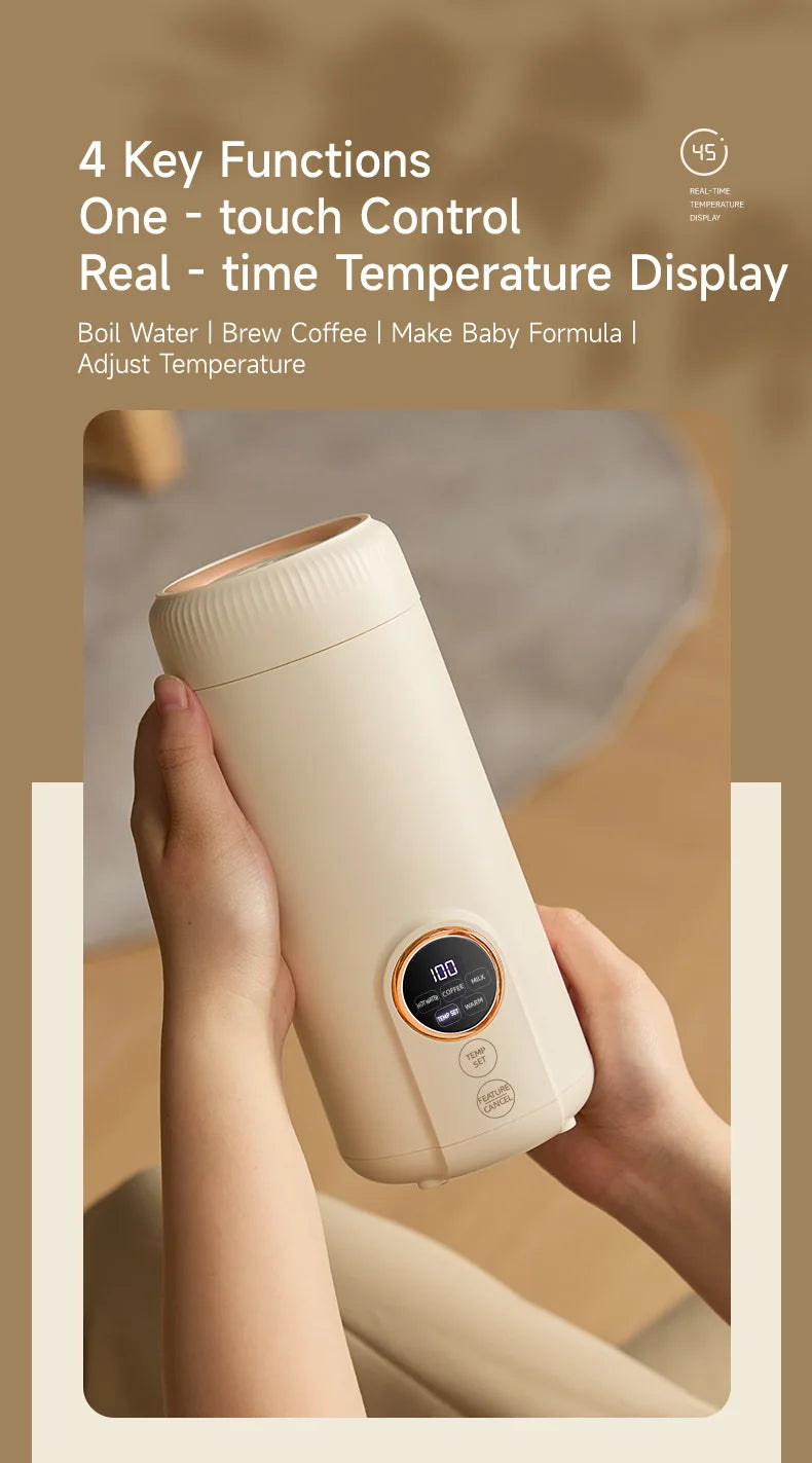 Electric Kettle Portable Heating Cup