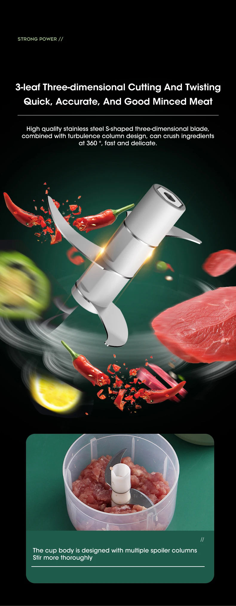 Electric Garlic Masher Crusher Portable