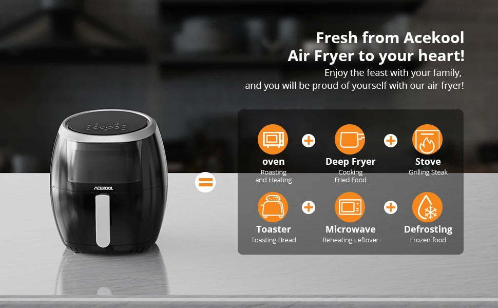 Cooker with Digital Display 8 Cooking