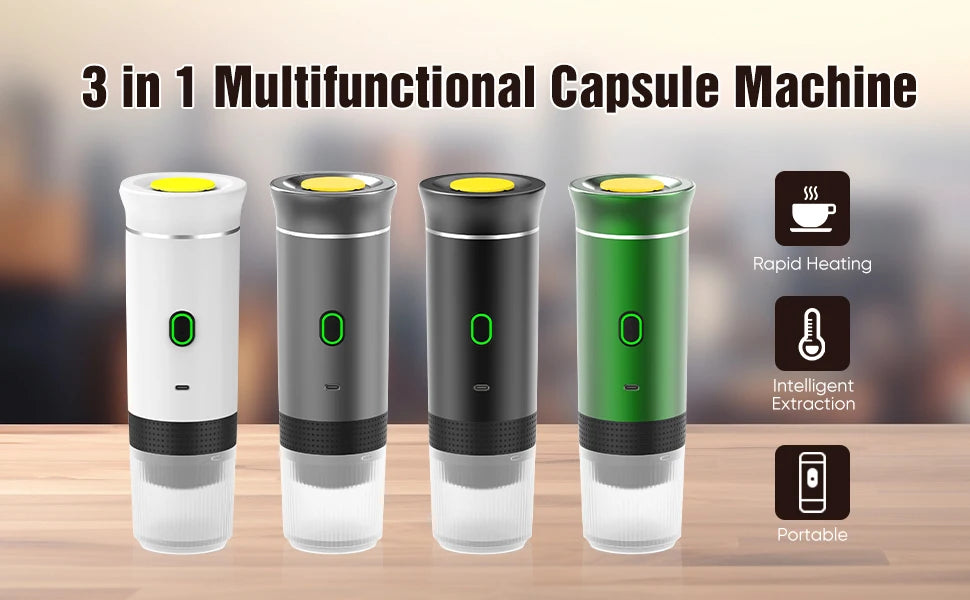 Portable 3 in 1 USB Coffee Maker