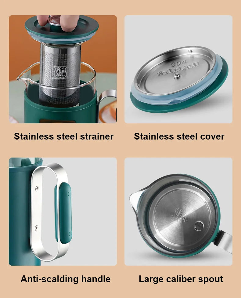 Electric Kettle With Temperature Control