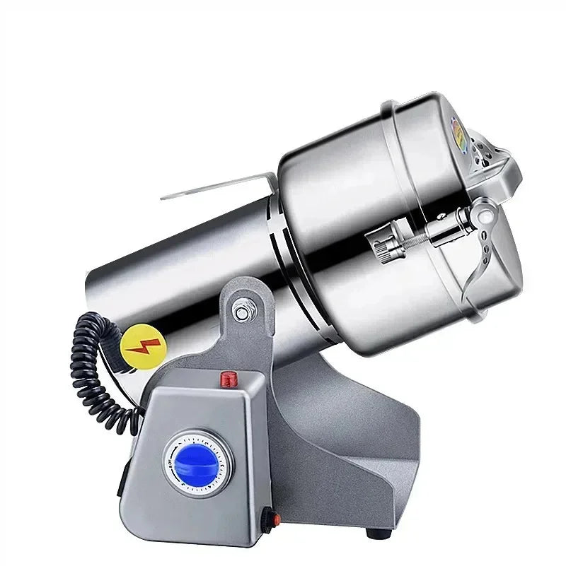 220V 800g 1400W Stainless Steel Grains Spice Crusher Household Electric Medicinal Material Crusher Ultra-fine Soybean Grinder