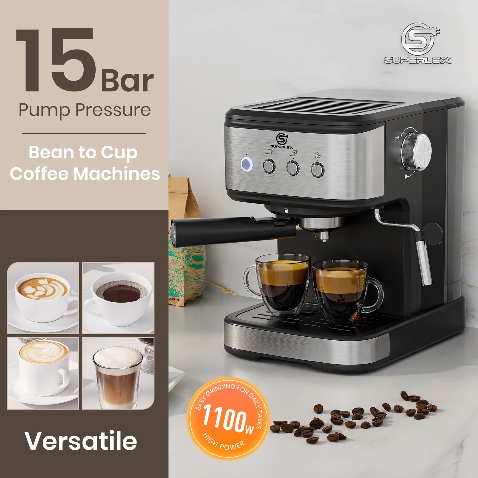 Automatic Italian Coffee Machine