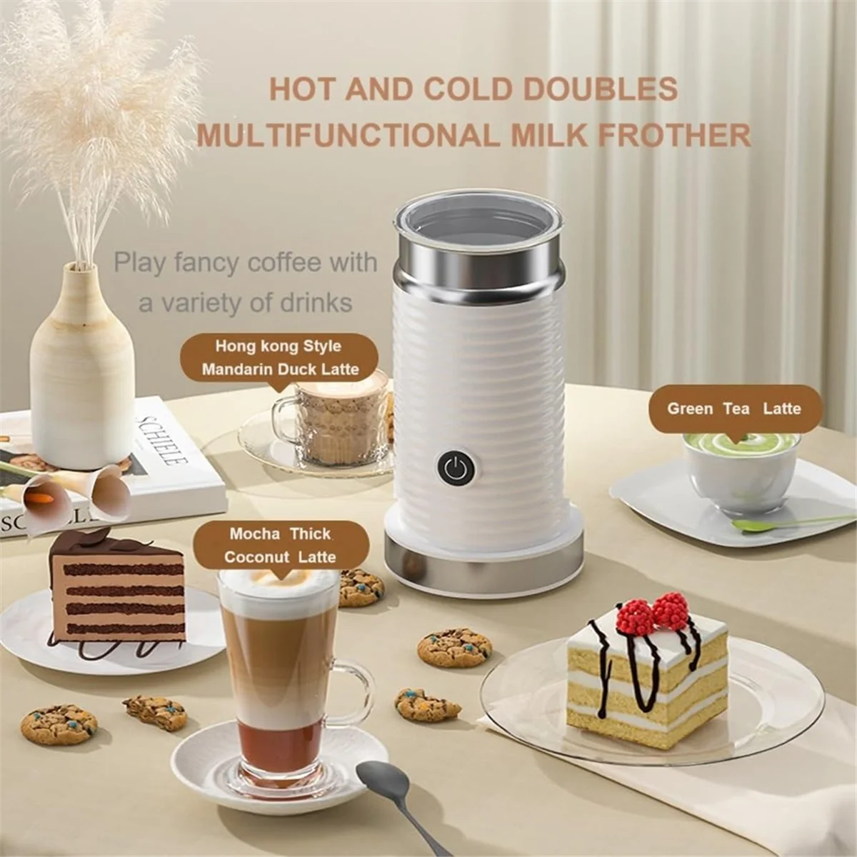 Electric Milk Frother,Fully Automatic