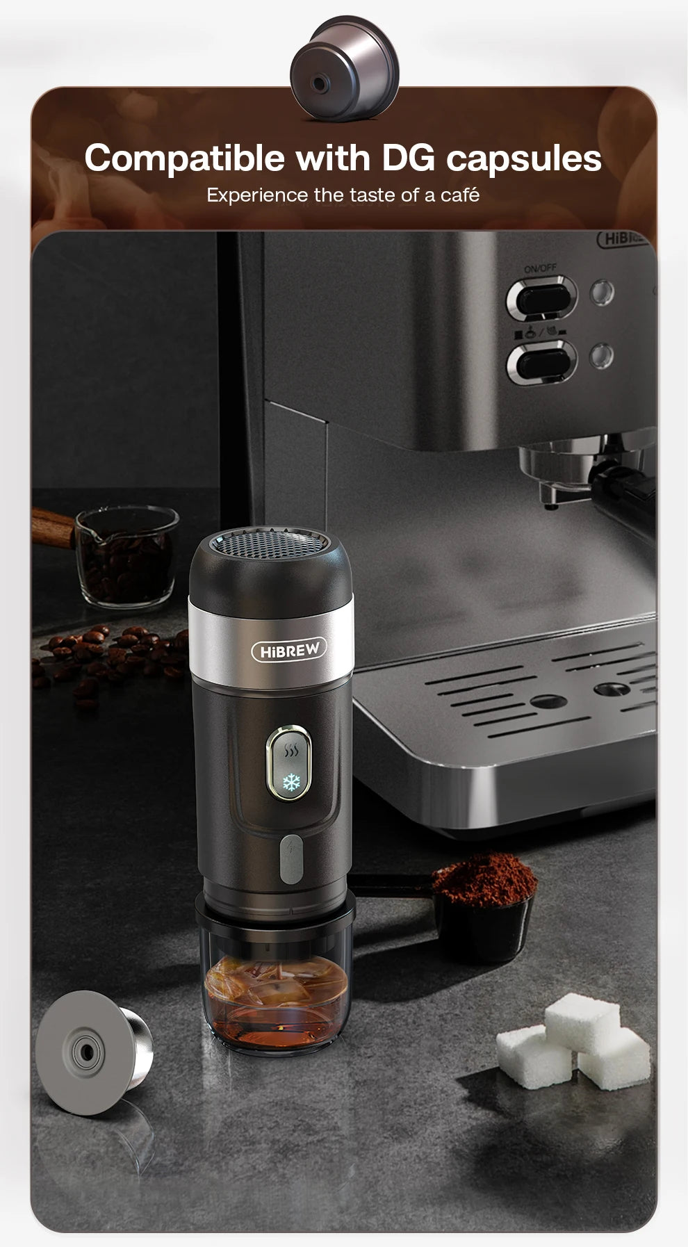 HiBREW Portable Coffee Machines