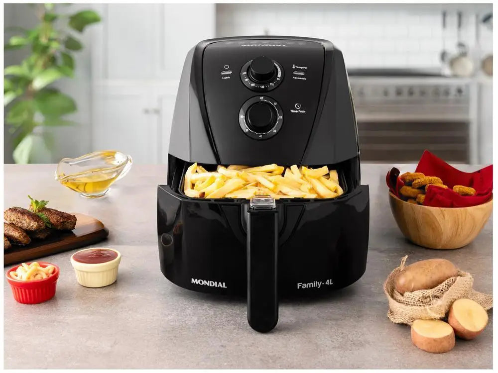 Electric Fryer without Oil/Air Fryer Mondial - 220V