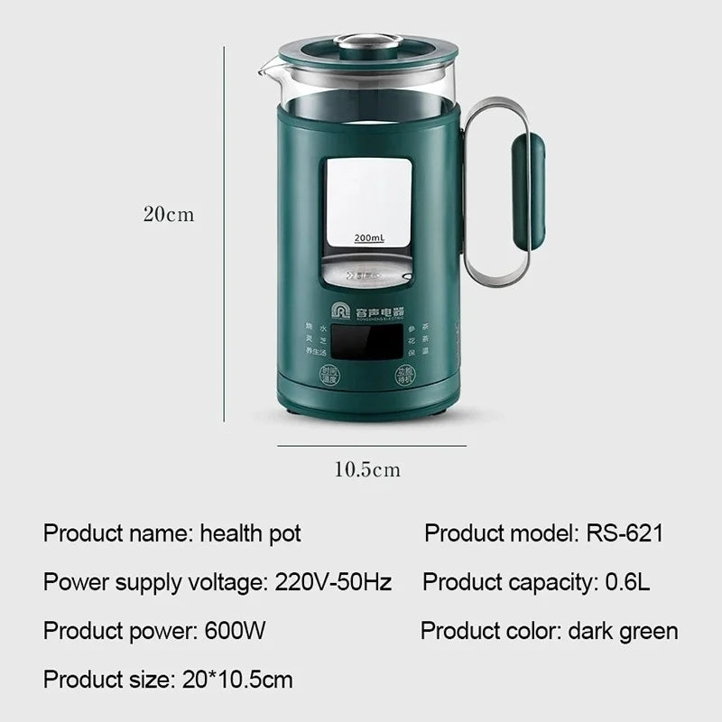 Electric Kettle With Temperature Control