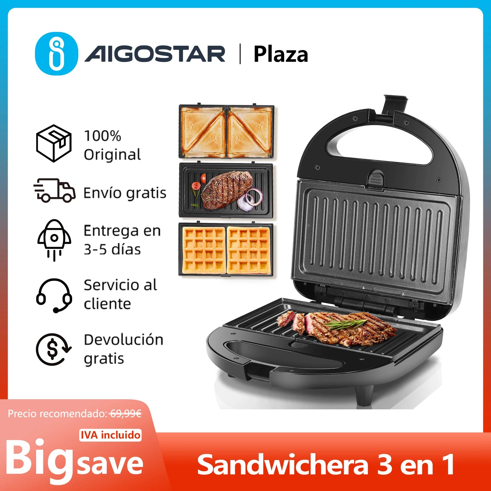 sandwich maker: electric sandwich maker