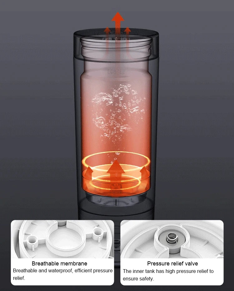Electric Kettle 2 Thermos Cup Fast Water