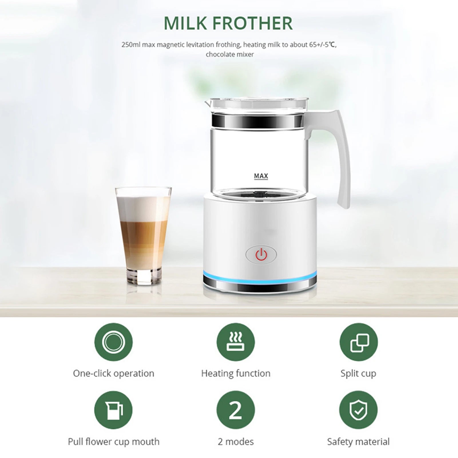 Detachable Milk Frother