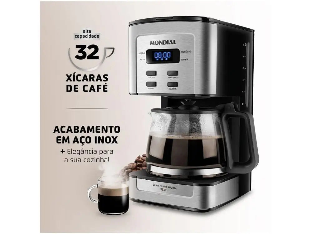 Mondial Dolce Arome Digital Electric Coffee Machine