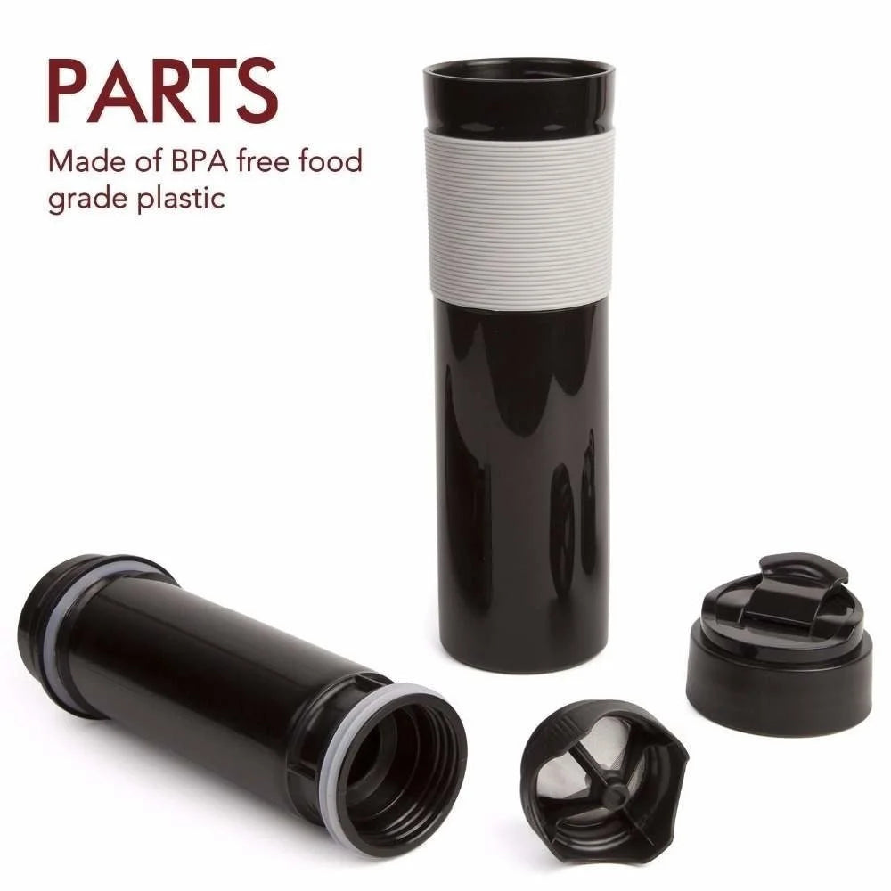 Espresso Coffee Machine Manual Coffee Maker Portable Handheld Pressure Coffee Maker For Home Traveller