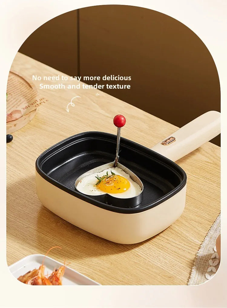 220V Non-stick Electric Steak Egg Frying Pan Home Appliance Multi Cooker for Breakfast