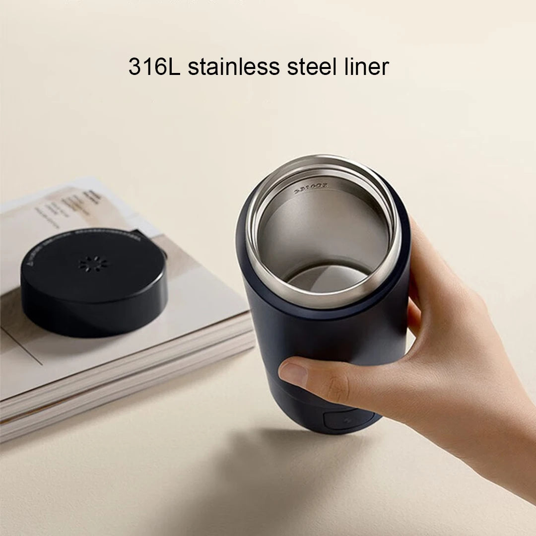 Electric Kettle 2 Thermos Cup Fast Water