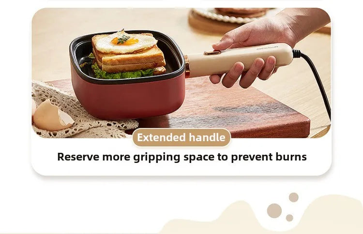 220V Non-stick Electric Steak Egg Frying Pan Home Appliance Multi Cooker for Breakfast
