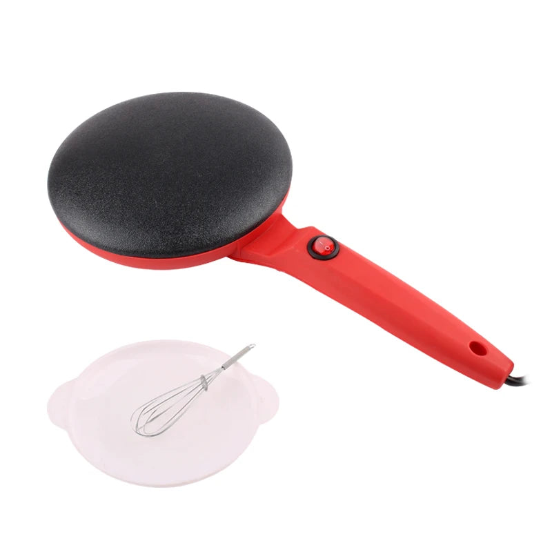 110V/220V Automatic Pancake Making Machine Instant Heating DIY Snack Burrito Baking Pan Crepe Maker Spring Roll Flapjacks Skille