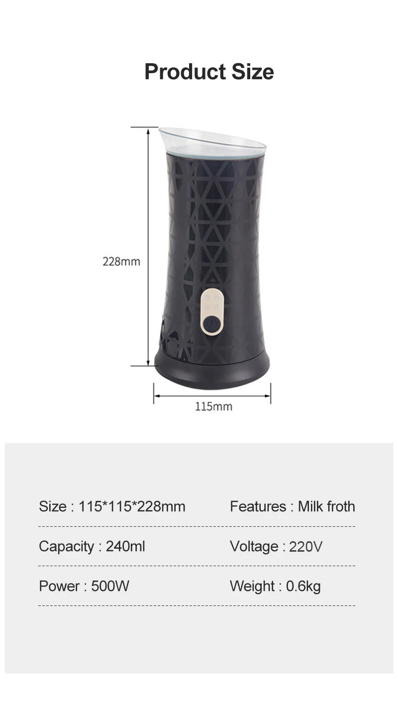 Electric Milk Frother Automatic