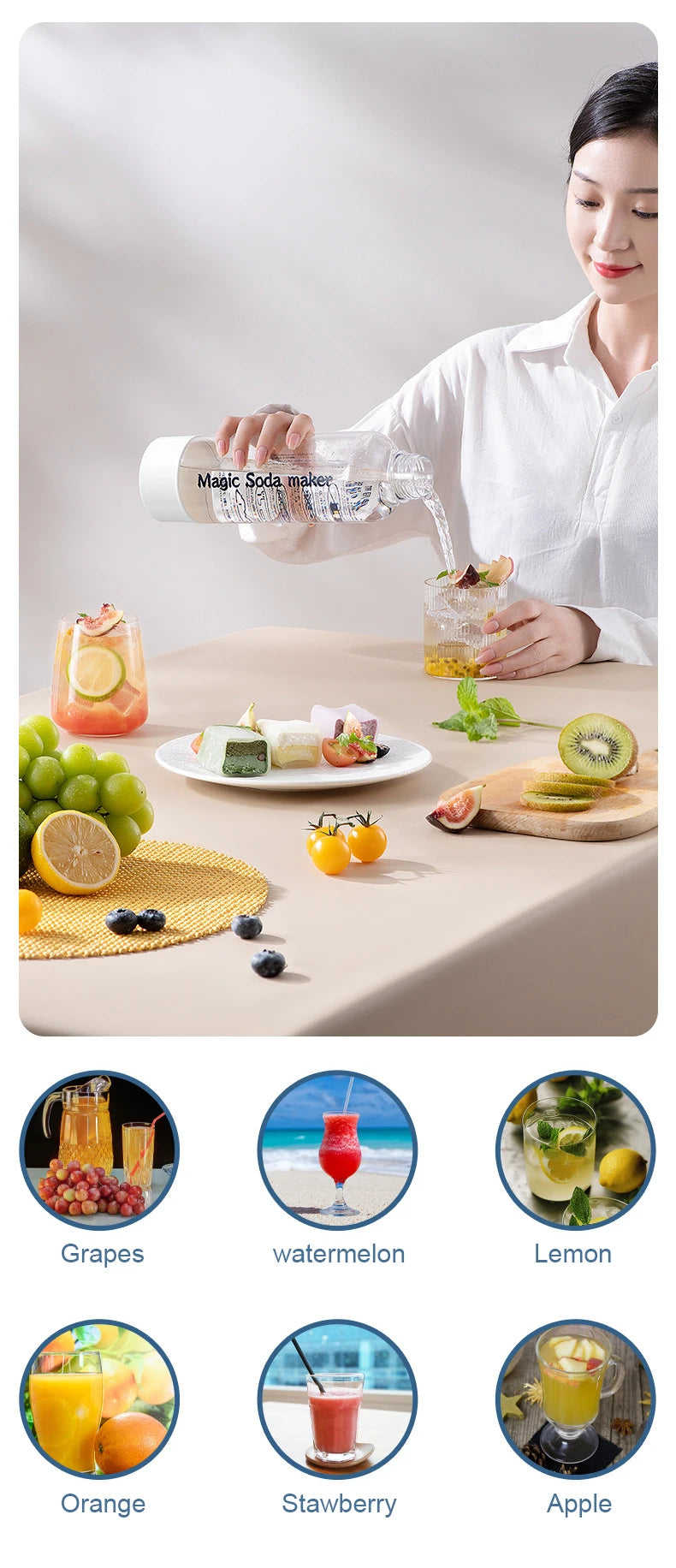 Portable Soda Maker Soft Drink