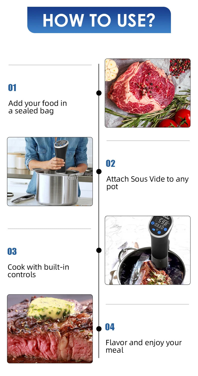 Wancle Sous Vide Cooker