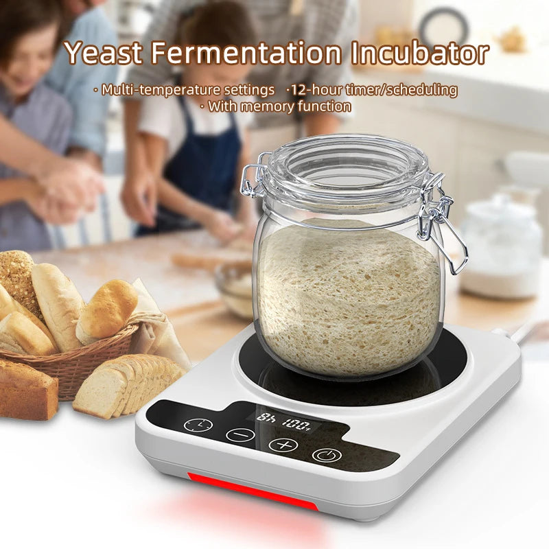 Cup Heater Coffee Mug Warmer Yeast Fermentation Thermostat Electric Hot Plate Adjustable Temperature Warmer Coaster Heating Milk