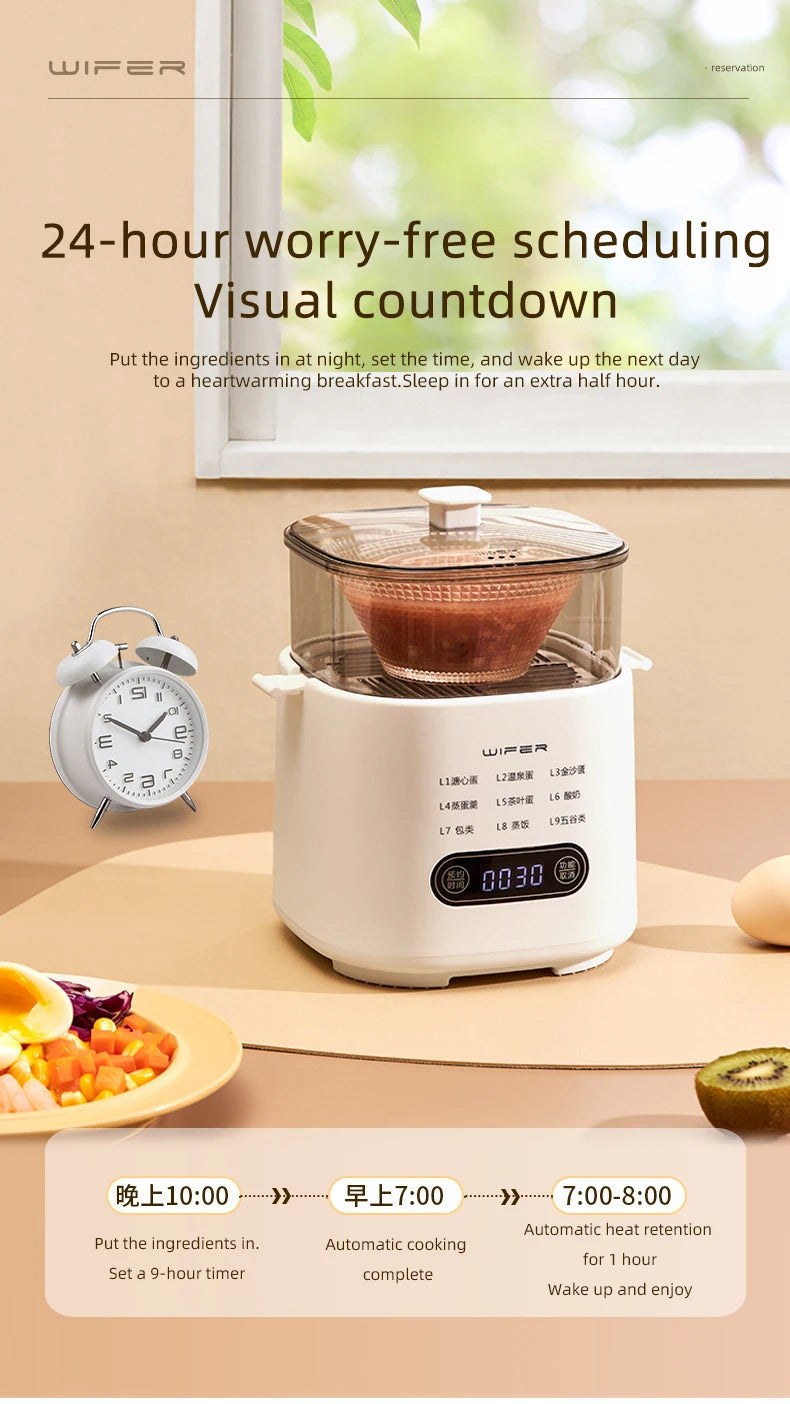 Electric Machine Multicooker Steamer