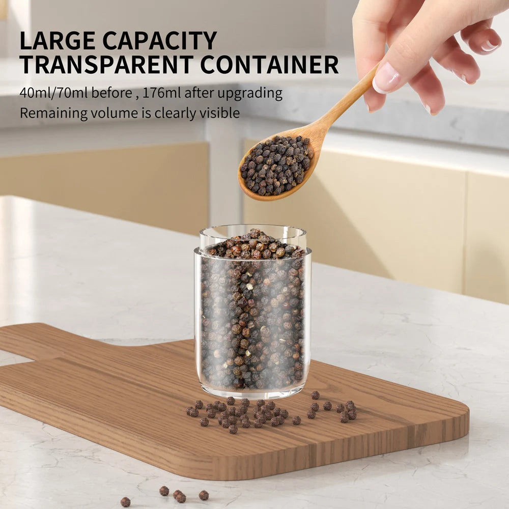Electric Salt And Pepper Grinder with LED Light
