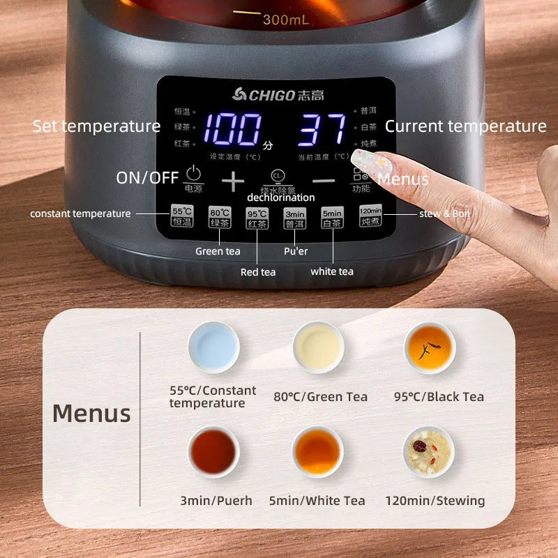1.3L Steam Spray Tea Kettle
