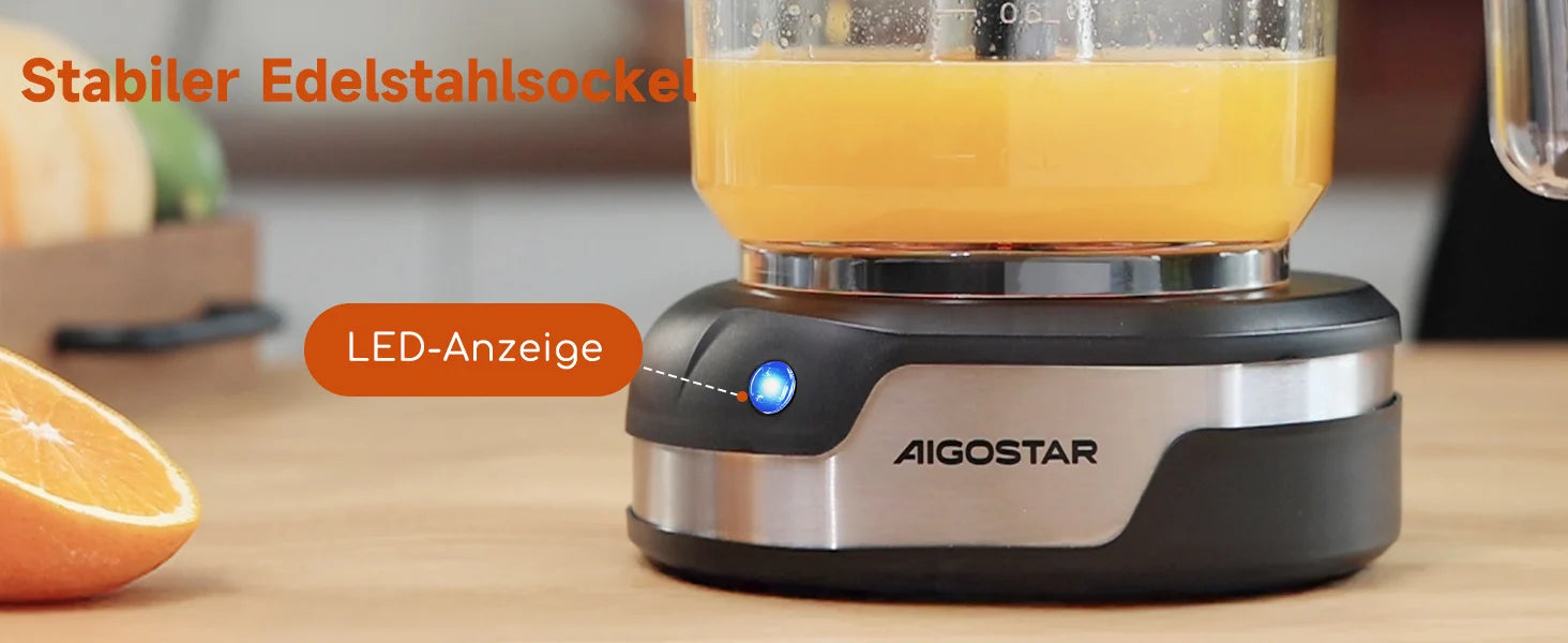 Aigostar Electric Citrus Juicer, 1.2L