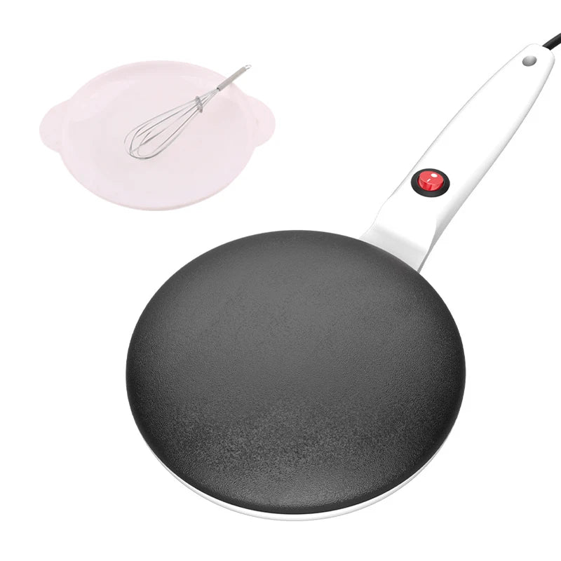 110V/220V Automatic Pancake Making Machine Instant Heating DIY Snack Burrito Baking Pan Crepe Maker Spring Roll Flapjacks Skille