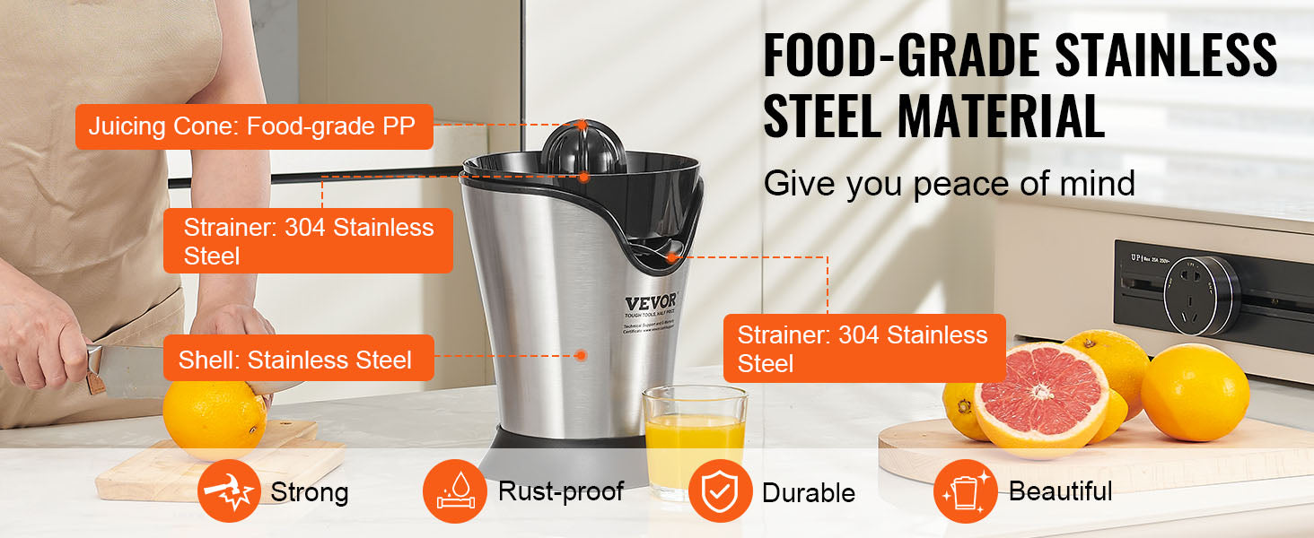 Electric Citrus Juicer Orange Juice
