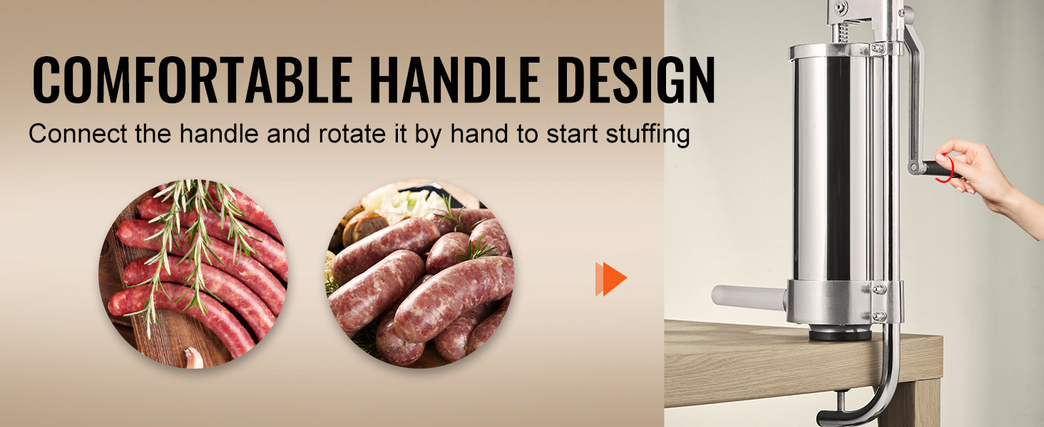 Capacity Vertical Sausage Stuffer Food Filling Processors
